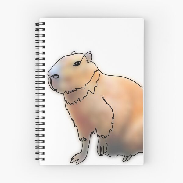 Item preview, Cassy the Capybara – animalz designed and sold by Ashley’sAnimalz.