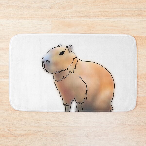 Item preview, Cassy the Capybara – animalz designed and sold by Ashley’sAnimalz.