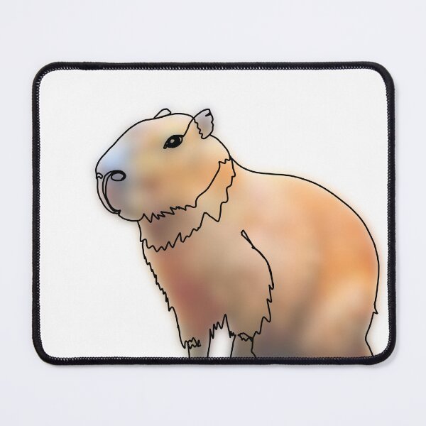 Item preview, Cassy the Capybara – animalz designed and sold by Ashley’sAnimalz.