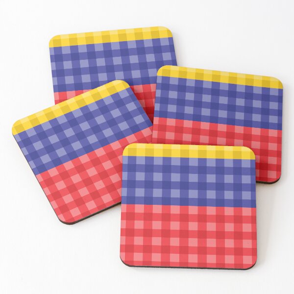 Item preview, Primary Colors Checkers Pattern designed and sold by zzaim.