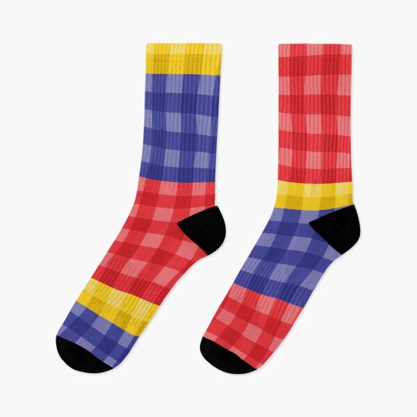Item preview, Primary Colors Checkers Pattern designed and sold by zzaim.