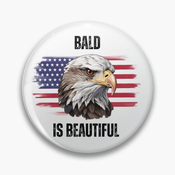 Item preview, Bald Is Beautiful designed and sold by ZenfiniteDesign.