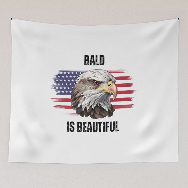Item preview, Bald Is Beautiful designed and sold by ZenfiniteDesign.