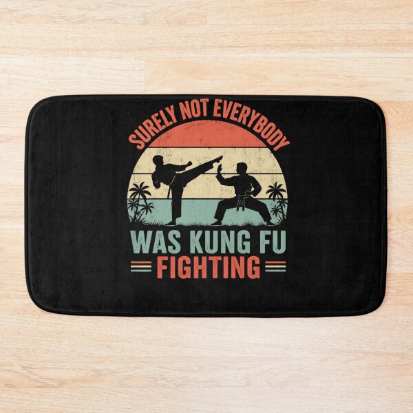 Item preview, Surely Not Everybody Was Kung Fu Fighting Martial Arts Vintage Fighter designed and sold by HumansStuck12.