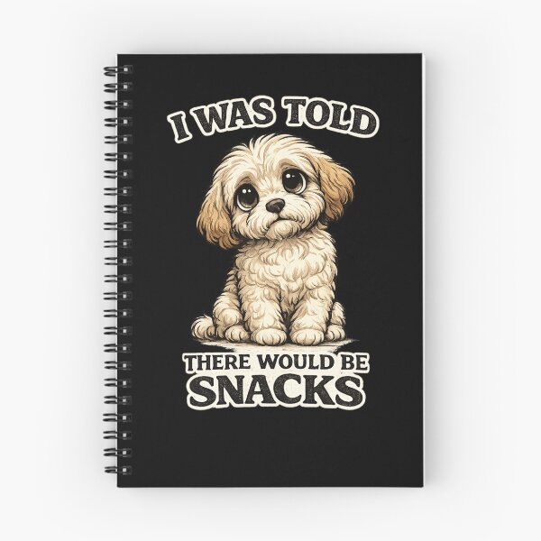 Item preview, I Was Told There Would Be Snacks Funny Dog Grooming Cartoon Puppy designed and sold by Rudinho102.