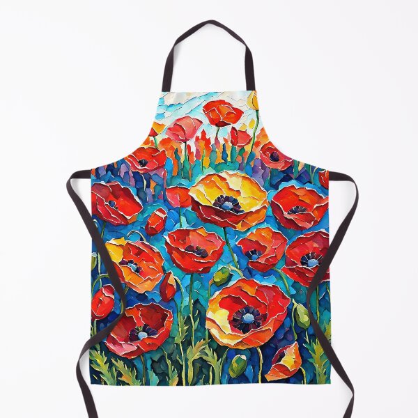 Item preview, Painterly Poppies designed and sold by ByNicoleSara.