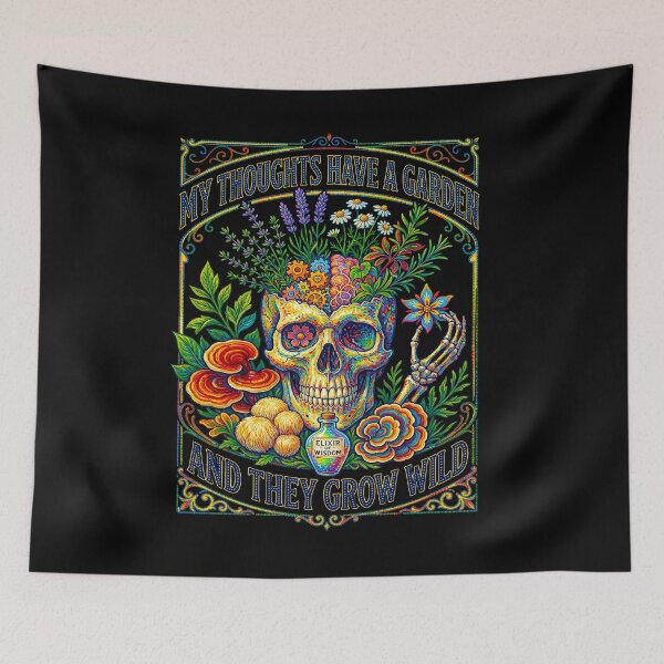 Item preview, My Thoughts Have A Garden Wild designed and sold by TeeARTHY.