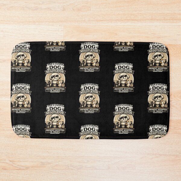 Item preview, Professional Dog Negotiator Payment Accepted In Treats Funny Dog Groomer Vintage Design designed and sold by Rudinho102.