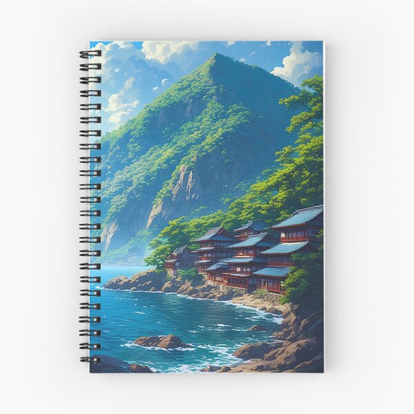 Item preview, Nagisa no Sato - Village by the Shore designed and sold by ZenGrooves.