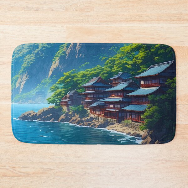 Item preview, Nagisa no Sato - Village by the Shore designed and sold by ZenGrooves.