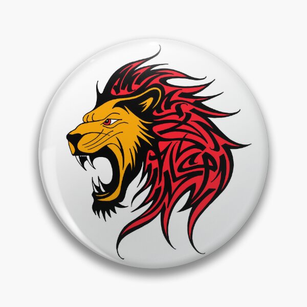 Item preview, Lion Modern Calligraphic ORNAMENT designed and sold by elmuna.