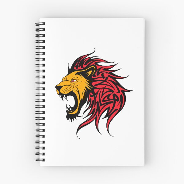 Item preview, Lion Modern Calligraphic ORNAMENT designed and sold by elmuna.