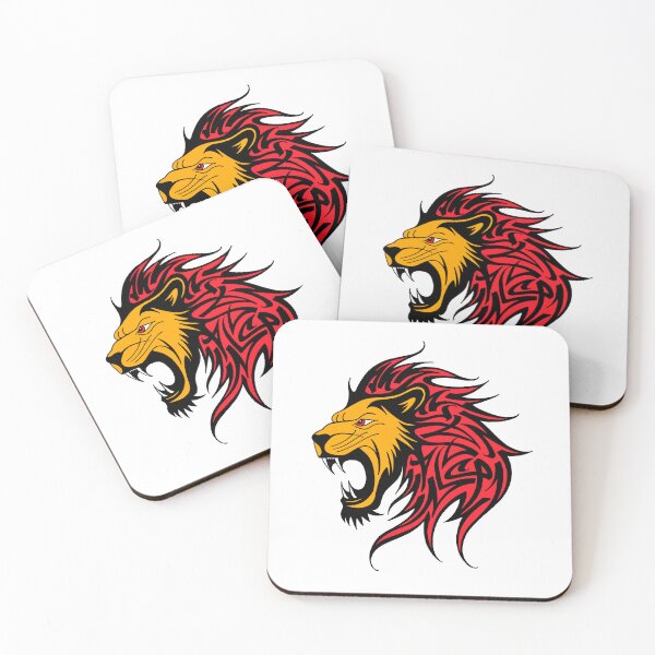 Item preview, Lion Modern Calligraphic ORNAMENT designed and sold by elmuna.