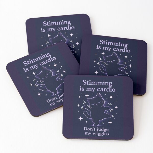 Item preview, Stimming is my cardio designed and sold by Lunoir Lonely Cats Club.