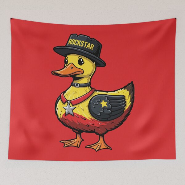 Item preview, Rockstar Duck designed and sold by Amir Faysal.