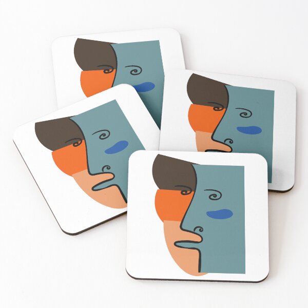Item preview, Modern Abstract Face Geometric Minimalist designed and sold by GravesMorginDes.