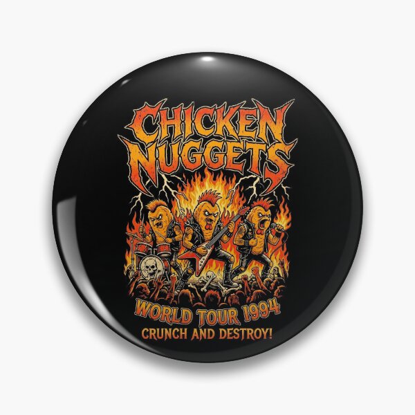 Item preview, Chicken Nuggets World Tour Band   designed and sold by TeeARTHY.