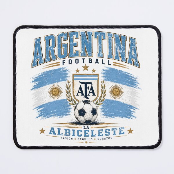 Item preview, Argentina Football La Albiceleste Vintage Distressed Soccer Fan T-Shirt | Argentina National Team Inspired Design designed and sold by SDFsignature.