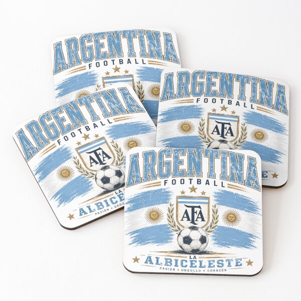 Item preview, Argentina Football La Albiceleste Vintage Distressed Soccer Fan T-Shirt | Argentina National Team Inspired Design designed and sold by SDFsignature.