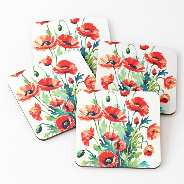 Item preview, Poppy Bouquet designed and sold by ByNicoleSara.