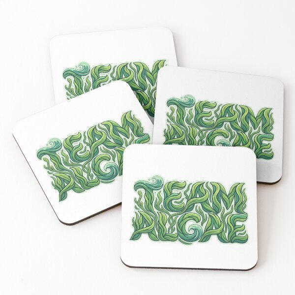 Item preview, Team Algae Aesthetic Seaweed Kelp Typography Nature Lover Graphic designed and sold by Omarmadani.