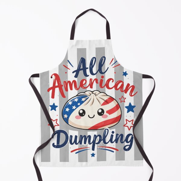 Item preview, All American Dumpling T-Shirt Design | Patriotic Food Graphic by UCPStudio & Upstream Studio designed and sold by ucpstudio.