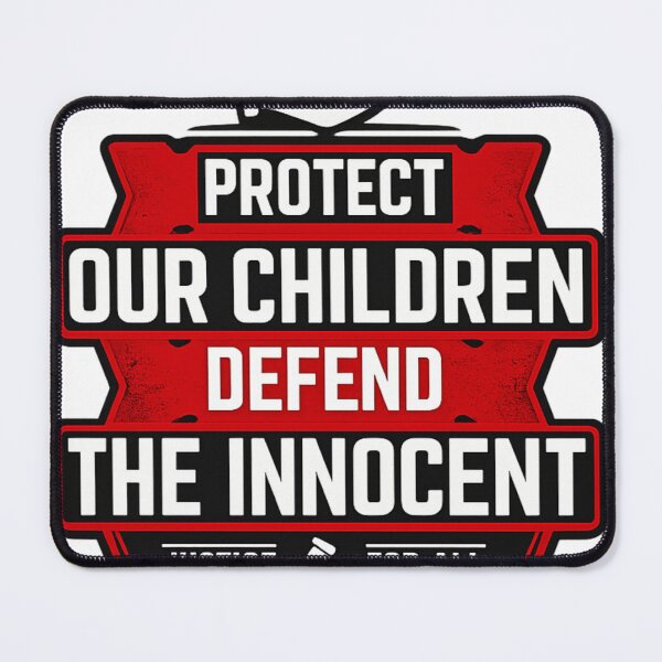 Item preview, Protect Our Children – Defend the Innocent | Justice for All Awareness Design designed and sold by AMIR PRO .