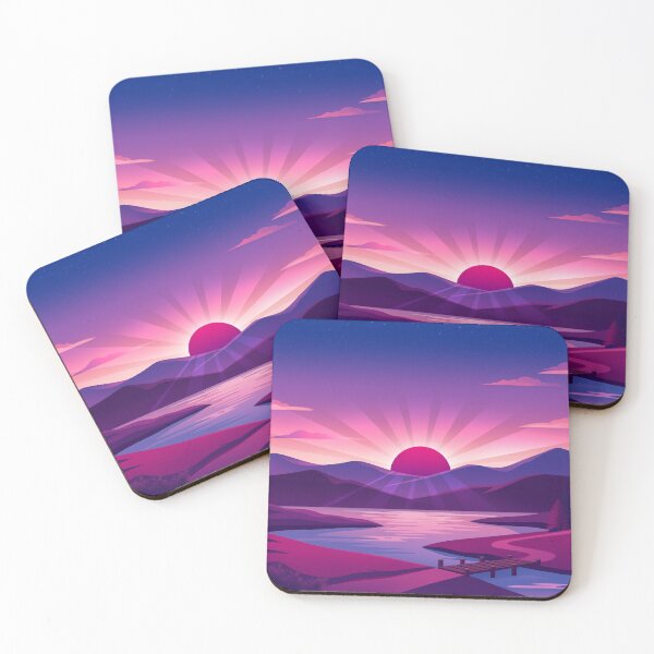 Item preview, Bisexual flag scenery designed and sold by Blairsley.