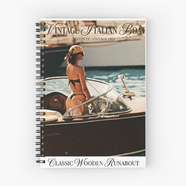 Item preview, Vintage Italian Boat Classic Wooden Runabout designed and sold by SimonFernando.