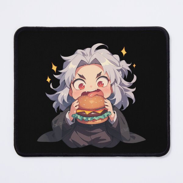 Item preview, Tengen Uzui Demon Slayer Anime Chibi Kawaii Burger Bold Sparkle designed and sold by earlobejerk.