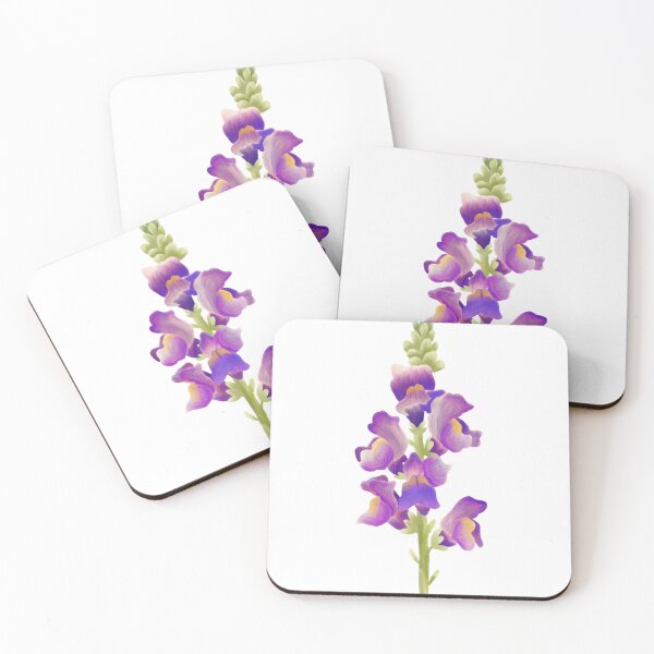 Item preview, Vibrant Purple Snapdragon Flower Sticker designed and sold by ShooNyaArtStudio.