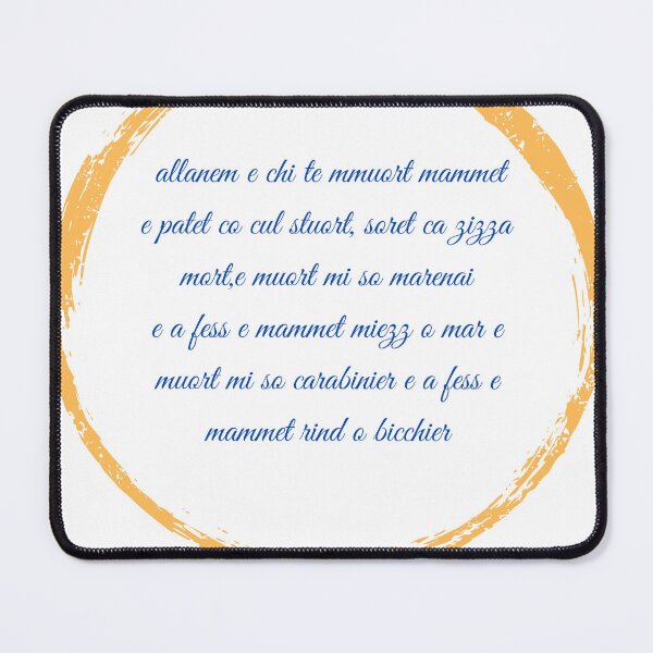 Item preview, Io Speriamo Che Me La Cavo - Classic Movie Quote designed and sold by FantaGhiro87.