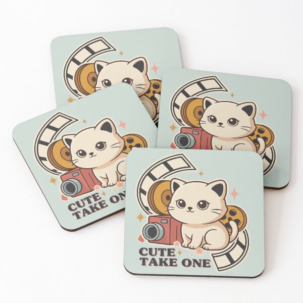 Item preview, Cute Kitten Retro Camera designed and sold by CutePawCreation.