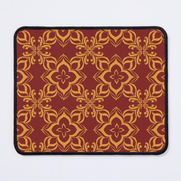 Item preview, Gold Flowers Seamless Pattern designed and sold by LifeTU.