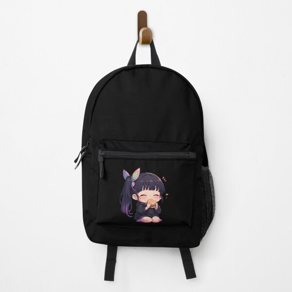 Item preview, Kanao Tsuyuri Demon Slayer Chibi Burger Sweet Butterfly Smile designed and sold by earlobejerk.