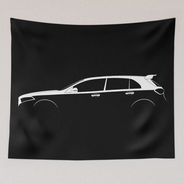 Item preview, A 45 (W177) (White) designed and sold by Car Silhouettes.