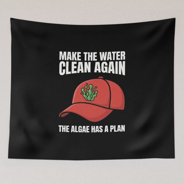 Item preview, Make Water Clean Again Funny Earth Day Red Hat Parody JUN-215 designed and sold by noberic.