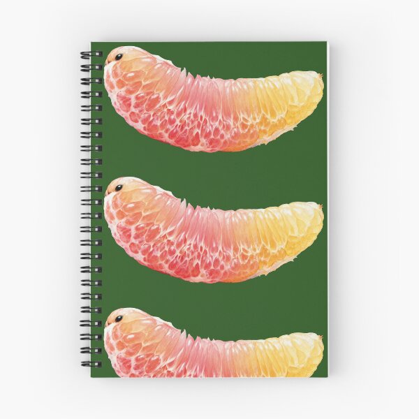 Item preview, Orange segment like a caterpillar! (Digital watercolor) designed and sold by Alan-David.