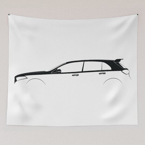Item preview, A 45 (W177) (Black) designed and sold by Car Silhouettes.