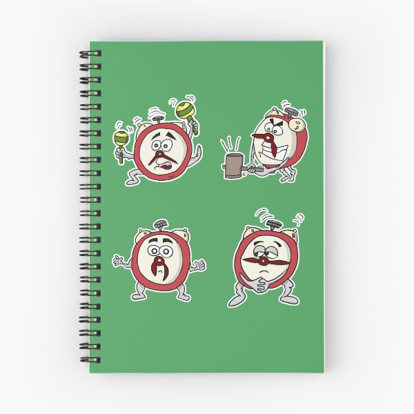 Item preview, Funny Alarm Clocks Sticker Pack | Cute Sarcastic Deadlines Meme designed and sold by MyxaART.