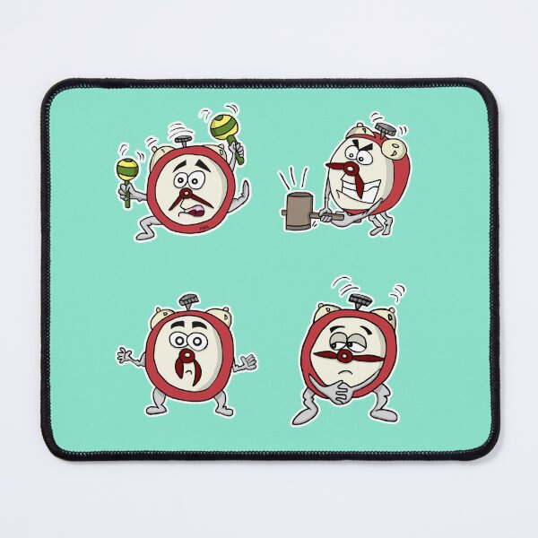 Item preview, Funny Alarm Clocks Sticker Pack | Cute Sarcastic Deadlines Meme designed and sold by MyxaART.