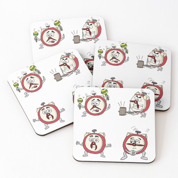 Item preview, Funny Alarm Clocks Sticker Pack | Cute Sarcastic Deadlines Meme designed and sold by MyxaART.