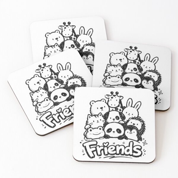 Item preview, Zoo FRIENDS designed and sold by Snurly.