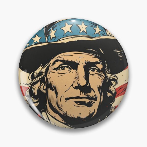 Artikelvorschau, Vintage Comic Uncle Sam: Retro-amerikanischer Stolz entworfen und verkauft von thepixelcloset.