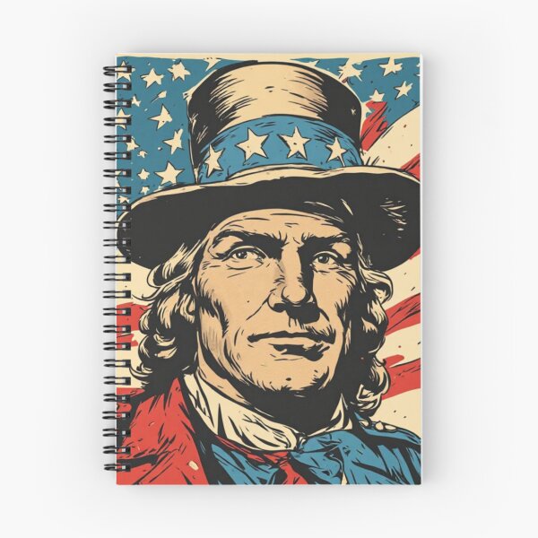 Item preview, Vintage Comic Uncle Sam: Orgullo americano retro designed and sold by thepixelcloset.