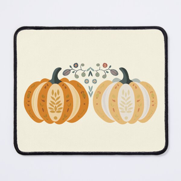 Item preview, Scandinavian Folk Art, Floral Pumpkin designed and sold by xiao xuans.