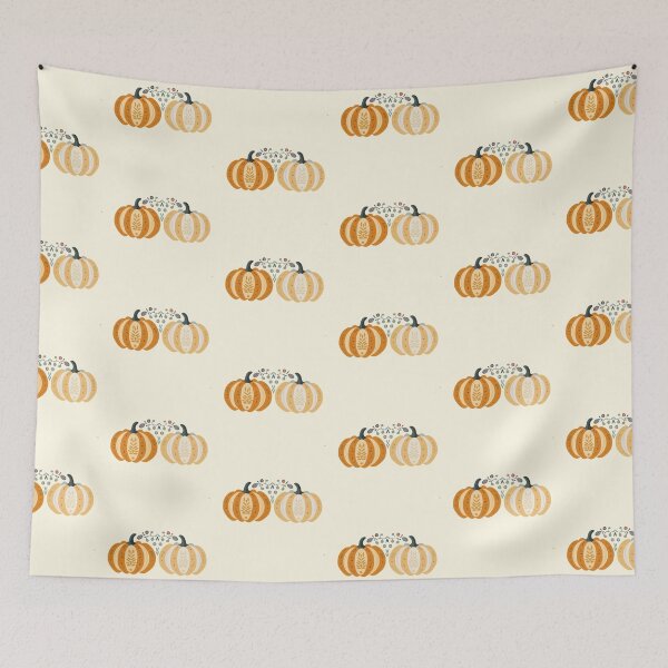 Item preview, Scandinavian Folk Art, Floral Pumpkin designed and sold by xiao xuans.