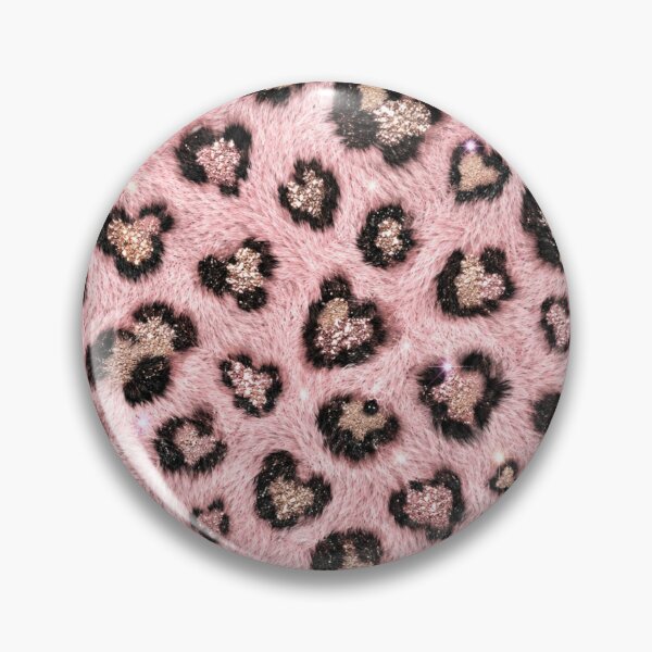 Item preview, Sparkly Pink Leopard Faux Fur Pattern designed and sold by Ioanna-Studio.