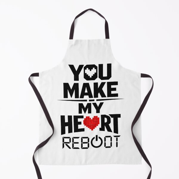 Item preview, You Make My Heart Reboot – Retro Gaming & Tech Valentine Design designed and sold by DesignsCreative.