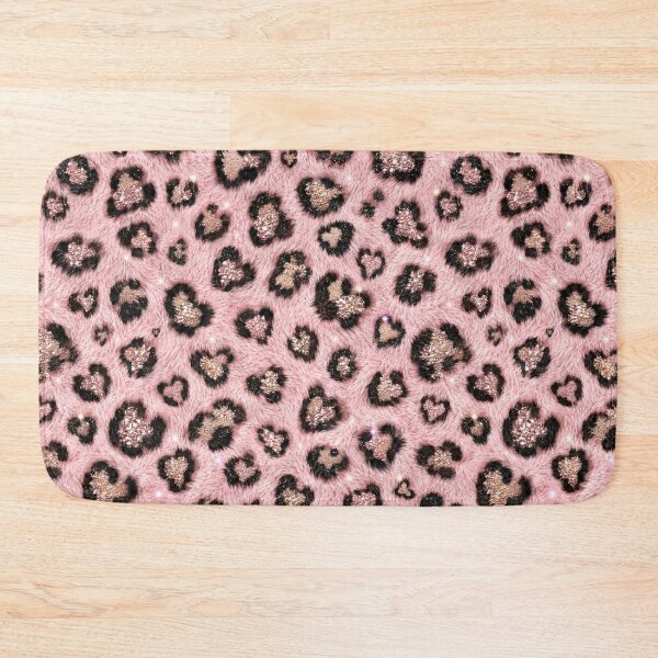 Item preview, Sparkly Pink Leopard Faux Fur Pattern designed and sold by Ioanna-Studio.